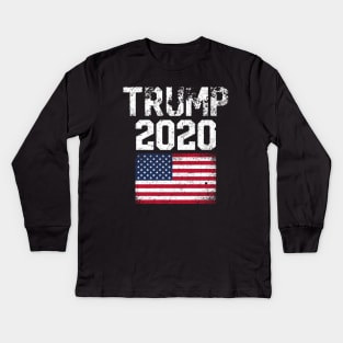 Donald Trump 2020 Kids Long Sleeve T-Shirt